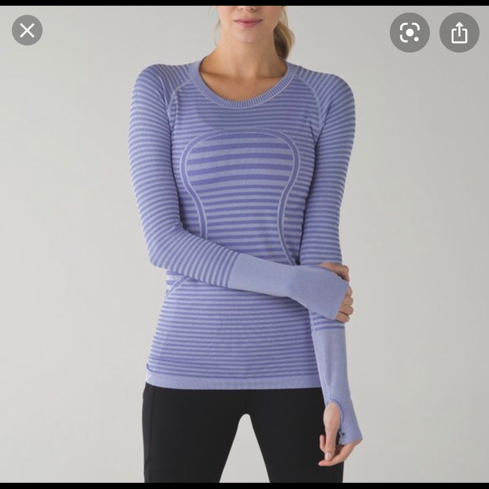 Long Sleeve Lululemon Athletic Top-Size 2